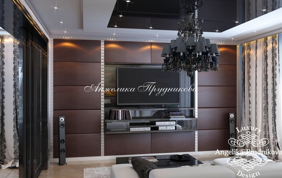 Интерьер гостиной в стиле Ар Деко - MADISON PARK
