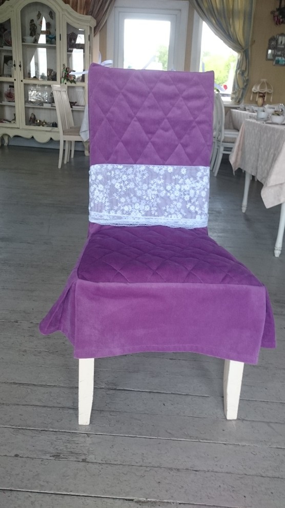 Чехлы на стулья для ресторана "Старая пристань"