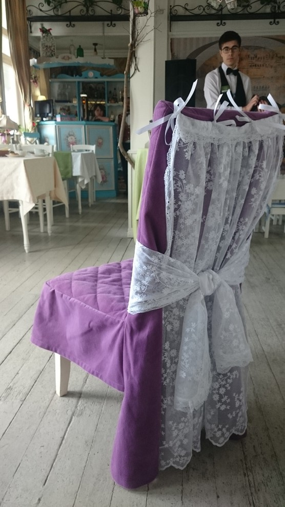 Обложка проекта: Чехлы на стулья для ресторана "Старая пристань"