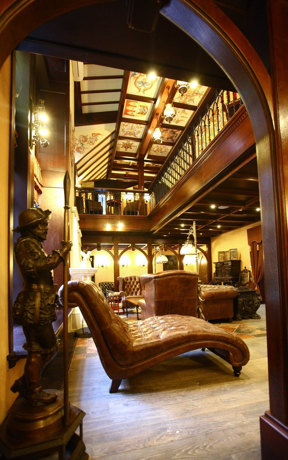 Коттедж в стиле средневековья