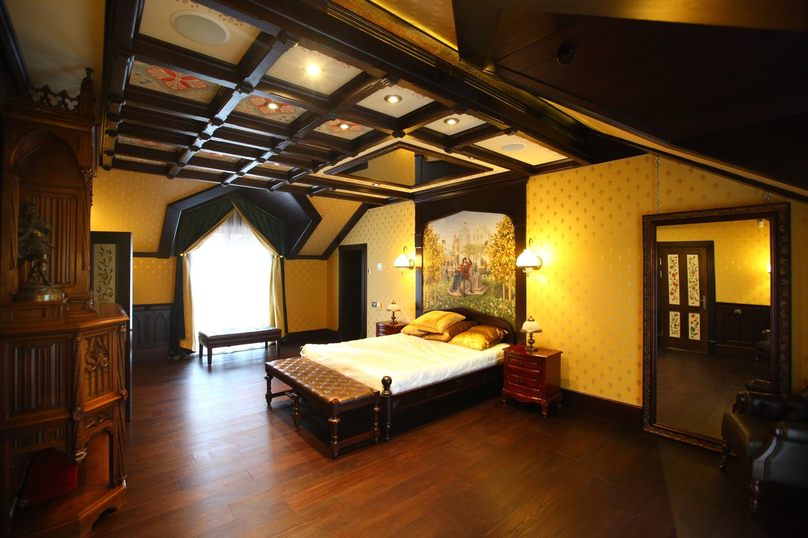 Коттедж в стиле средневековья