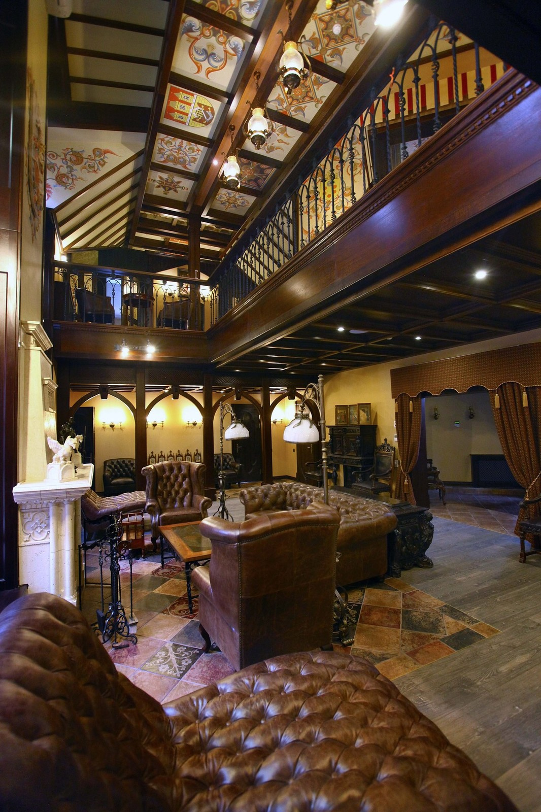 Коттедж в стиле средневековья