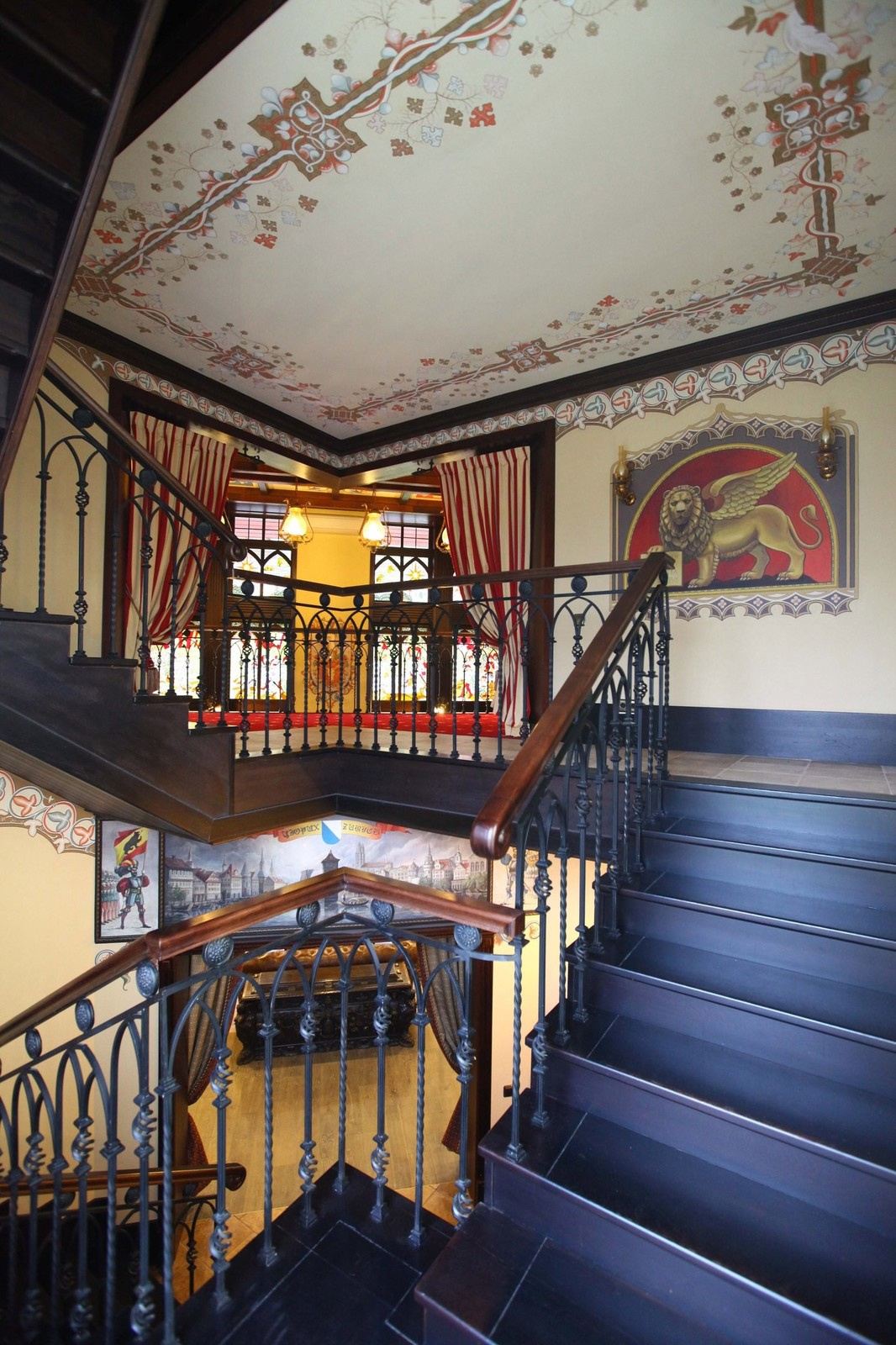 Коттедж в стиле средневековья