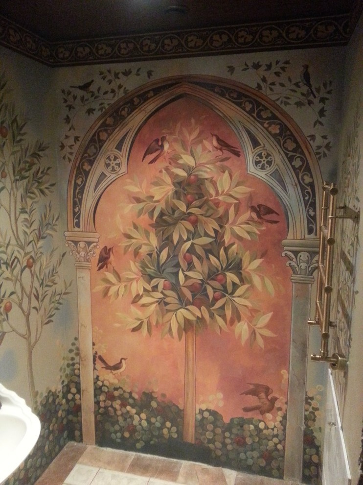 Коттедж в стиле средневековья