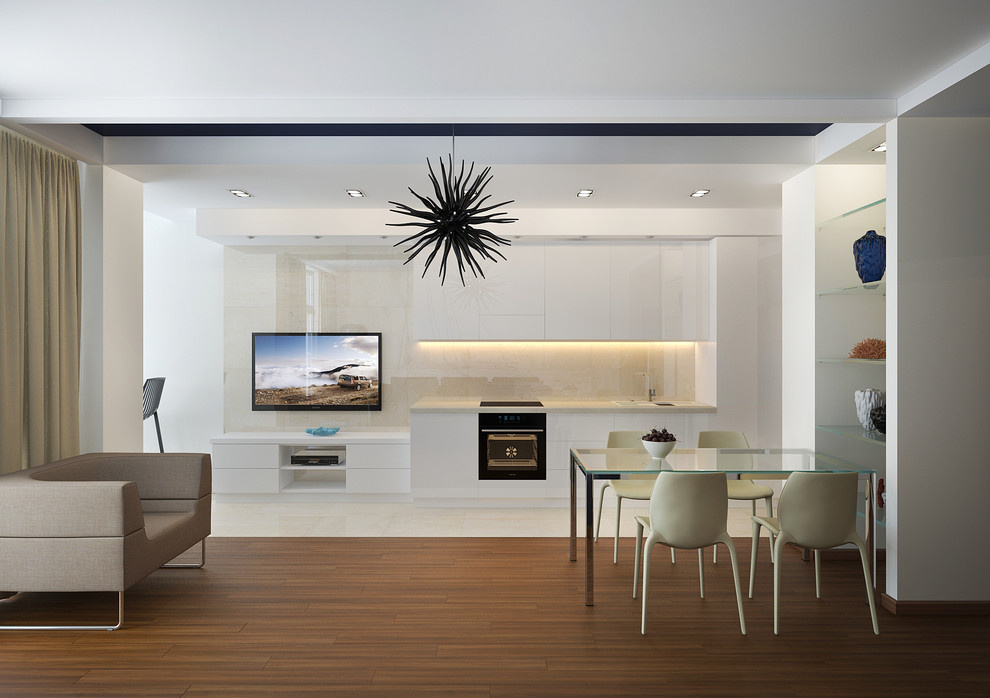 Дизайн-проект квартиры в морском стиле