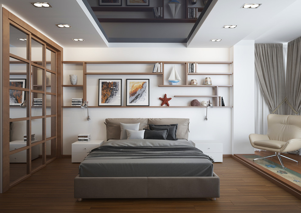 Дизайн-проект квартиры в морском стиле