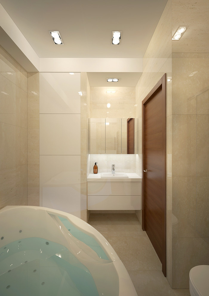 Дизайн-проект квартиры в морском стиле