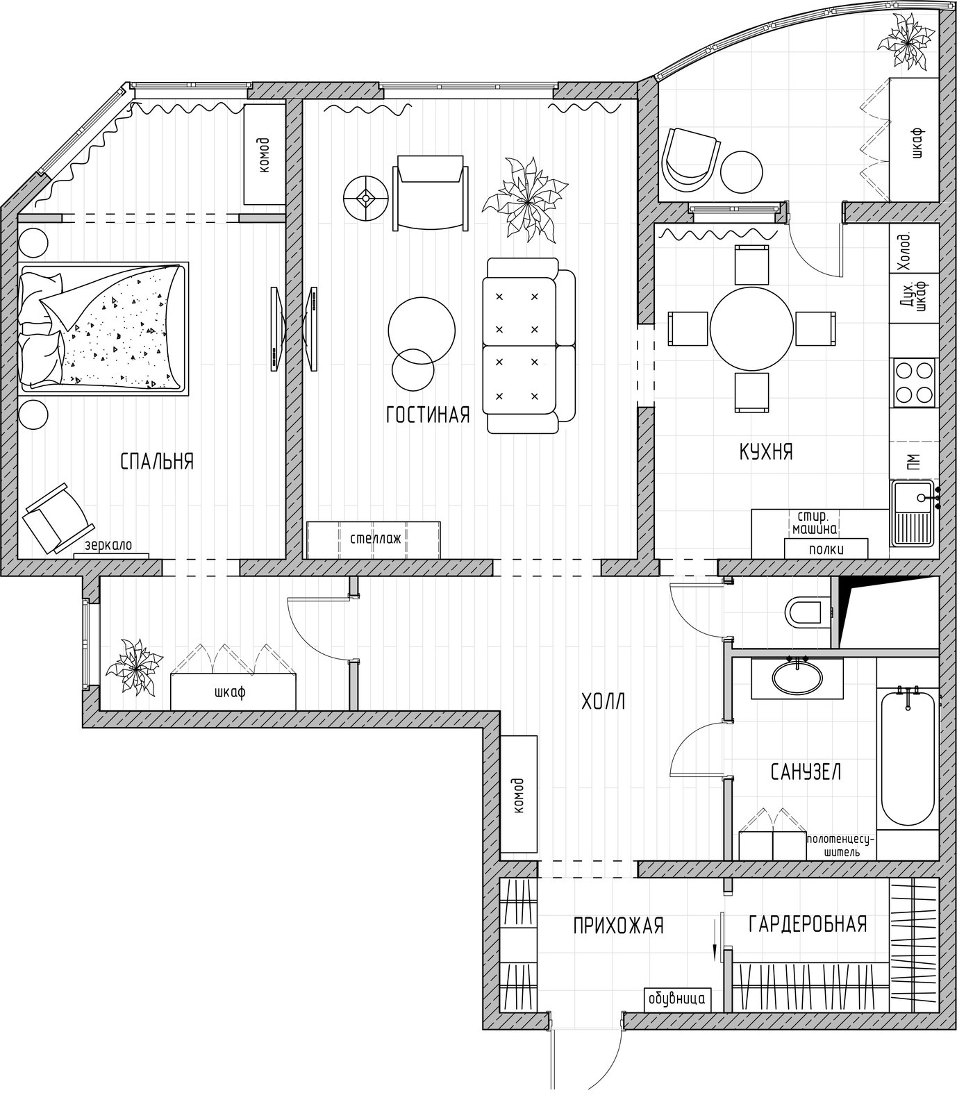 Квартира Юбилейный проспект
