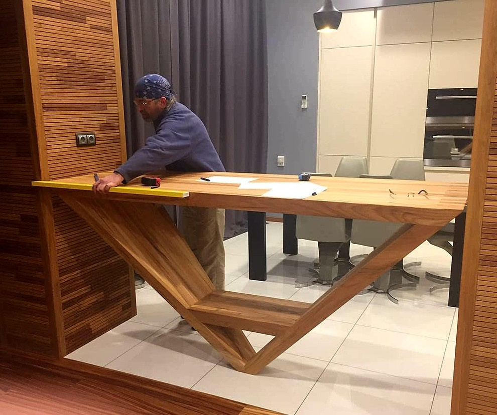 Барная стойка, массив горный карагач