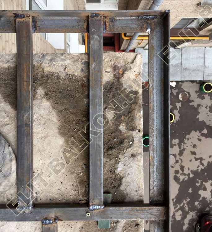 Балкон - французское остекление!