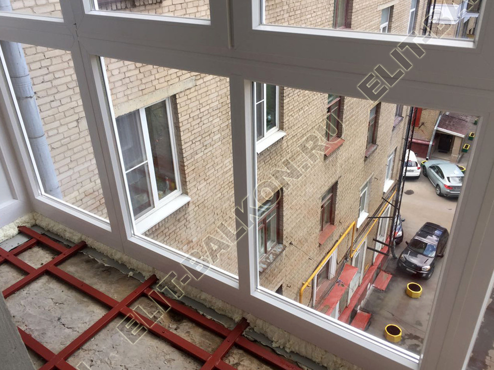 Балкон - французское остекление!