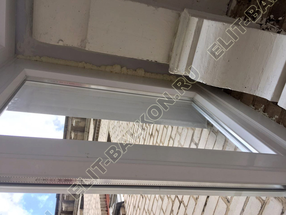 Балкон - французское остекление!