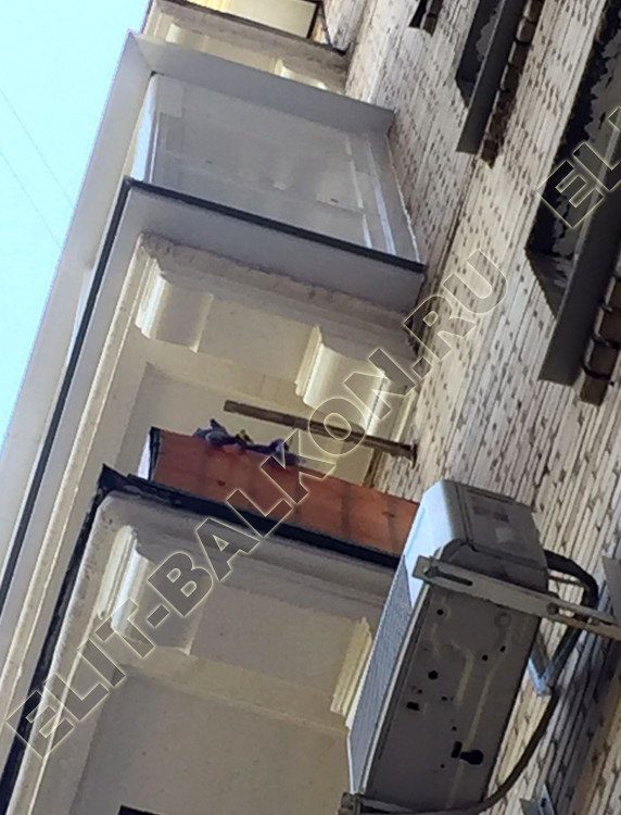 Балкон - французское остекление!