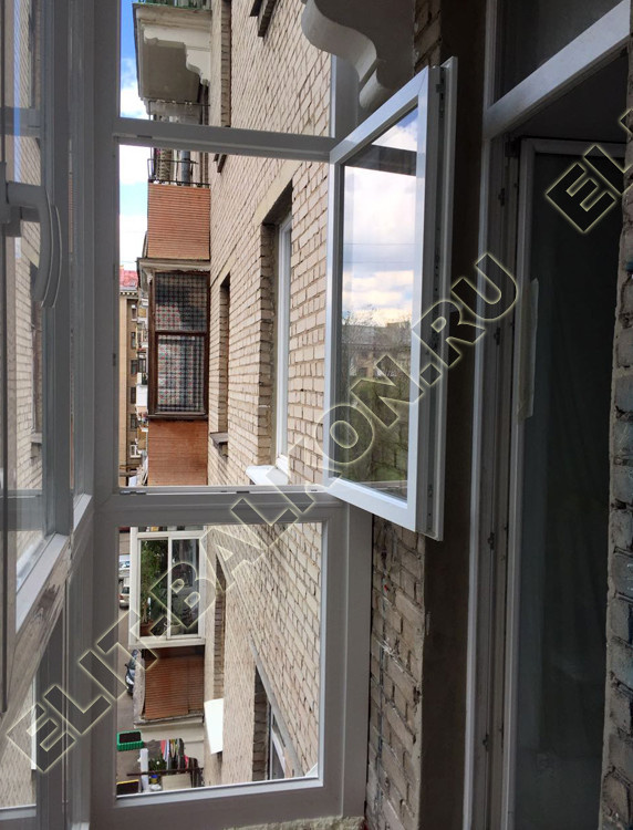 Балкон - французское остекление!