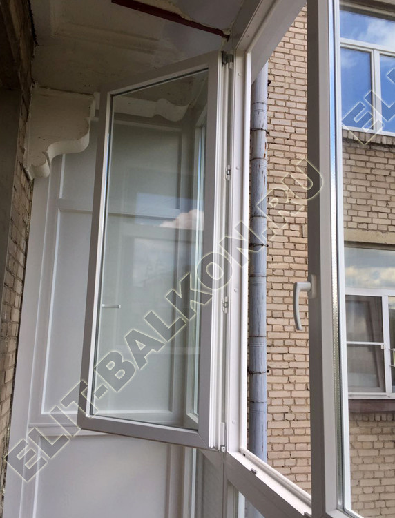 Балкон - французское остекление!