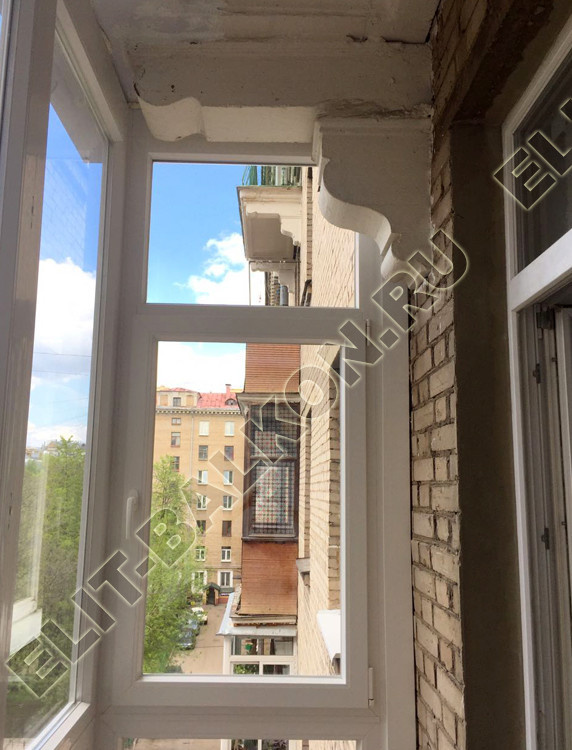 Балкон - французское остекление!