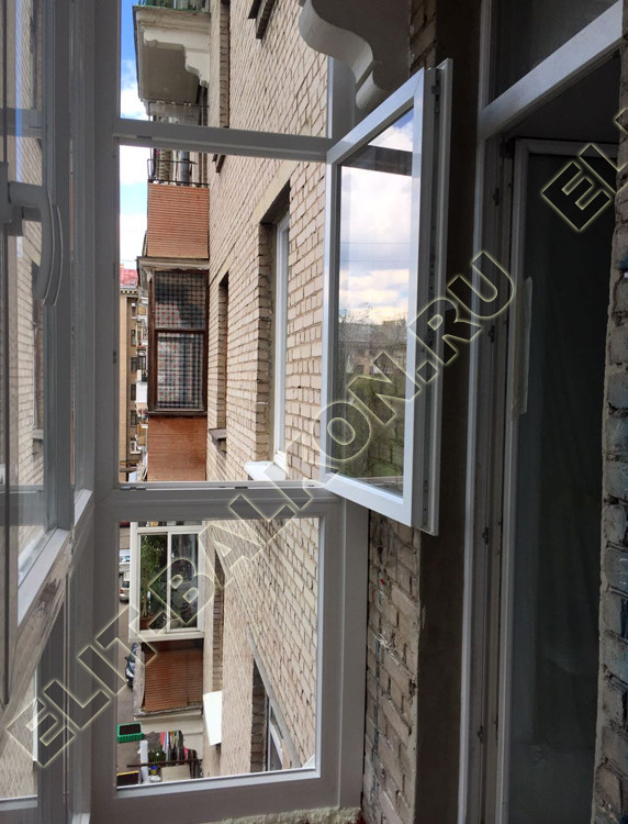 Балкон - французское остекление!