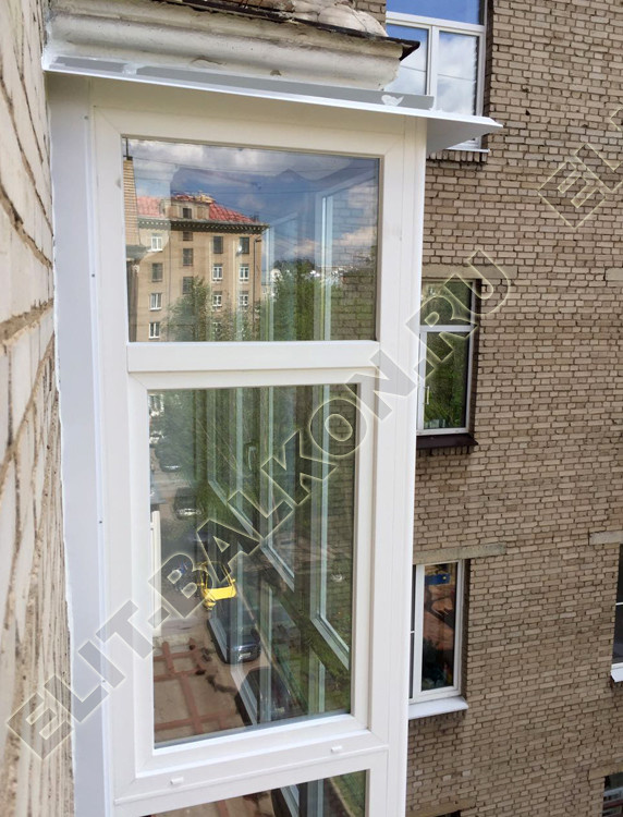 Балкон - французское остекление!