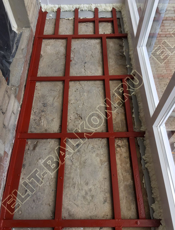 Балкон - французское остекление!