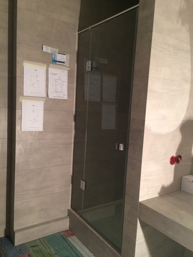 Стеклянная душевая кабина, ЖК "Баррин Хаус"