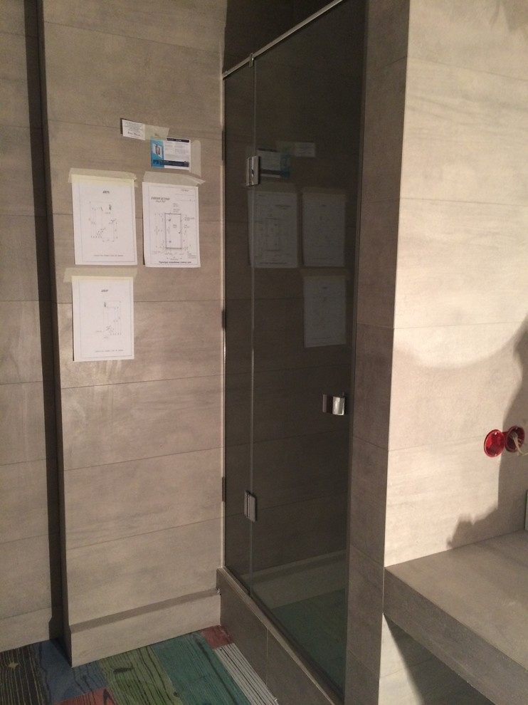 Стеклянная душевая кабина, ЖК "Баррин Хаус"