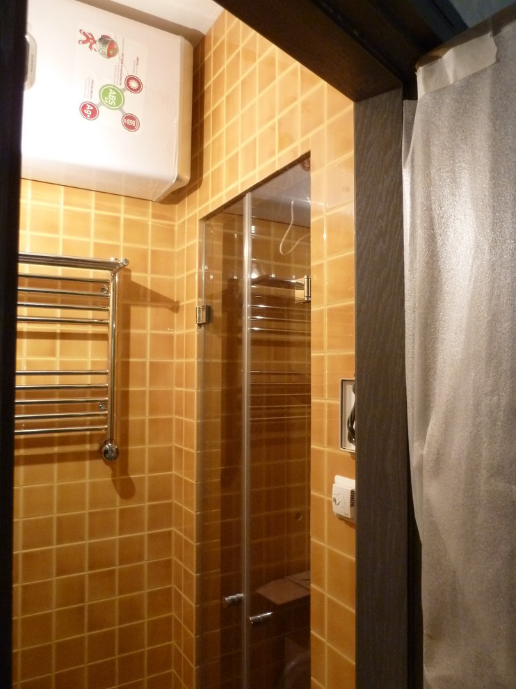 Стеклянная душевая кабина для Д.И.