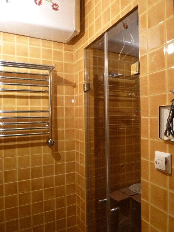 Стеклянная душевая кабина для Д.И.