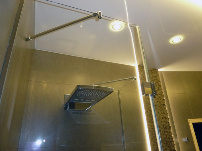 Стекло в интерьере частной квартиры, Мичуринский