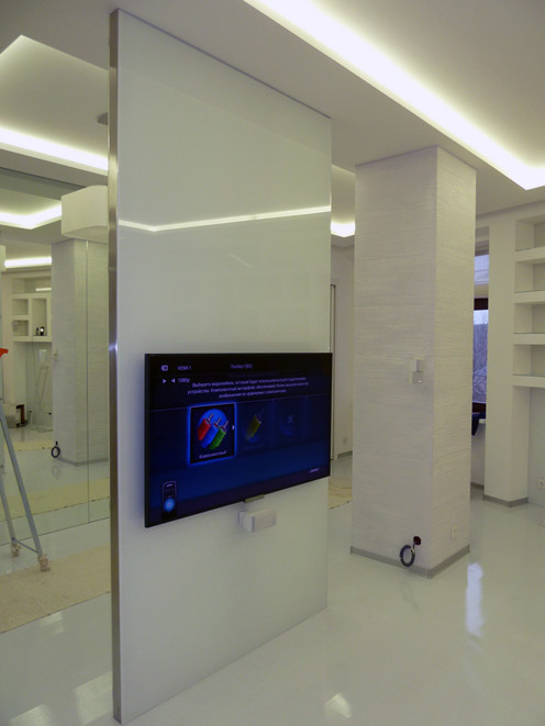 Стекло в интерьере частной квартиры, Мичуринский