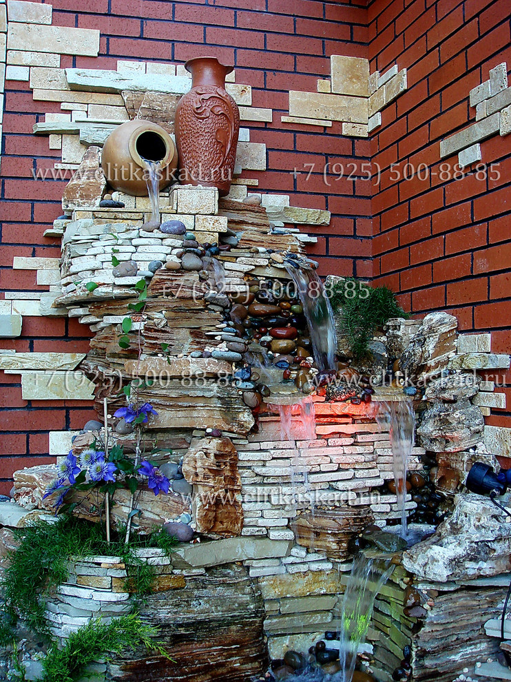 Баку. Водопад.