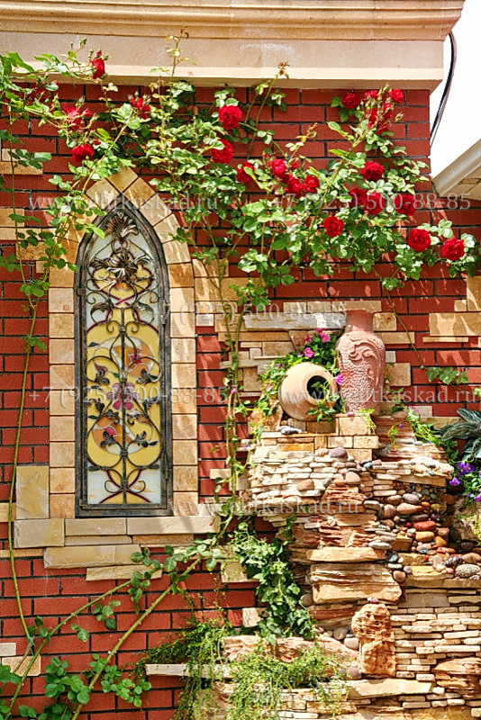 Обложка проекта: Баку. Водопад.