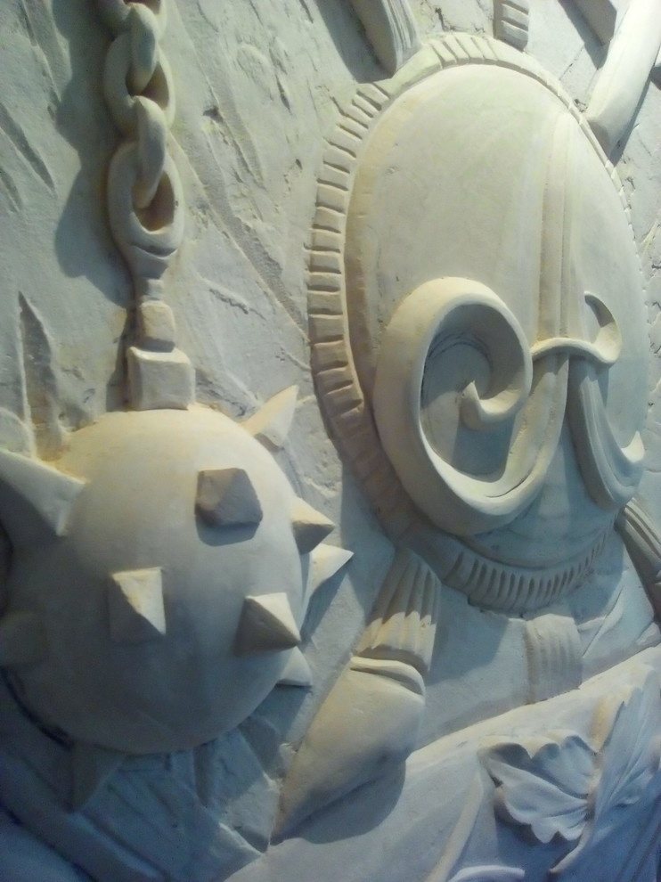 Обложка проекта: барельеф