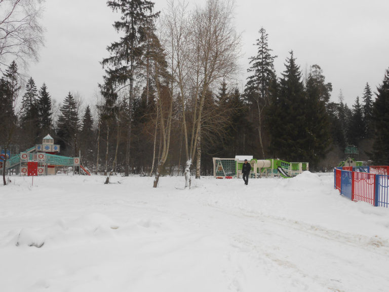 Детский игровой комплекс (мод.30002) в городском парке г.Краснознаменск