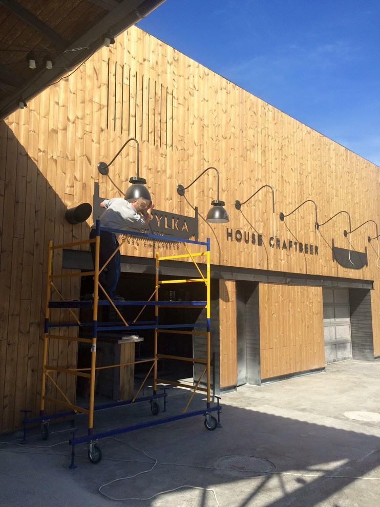 Фасады из дерева. Термососна