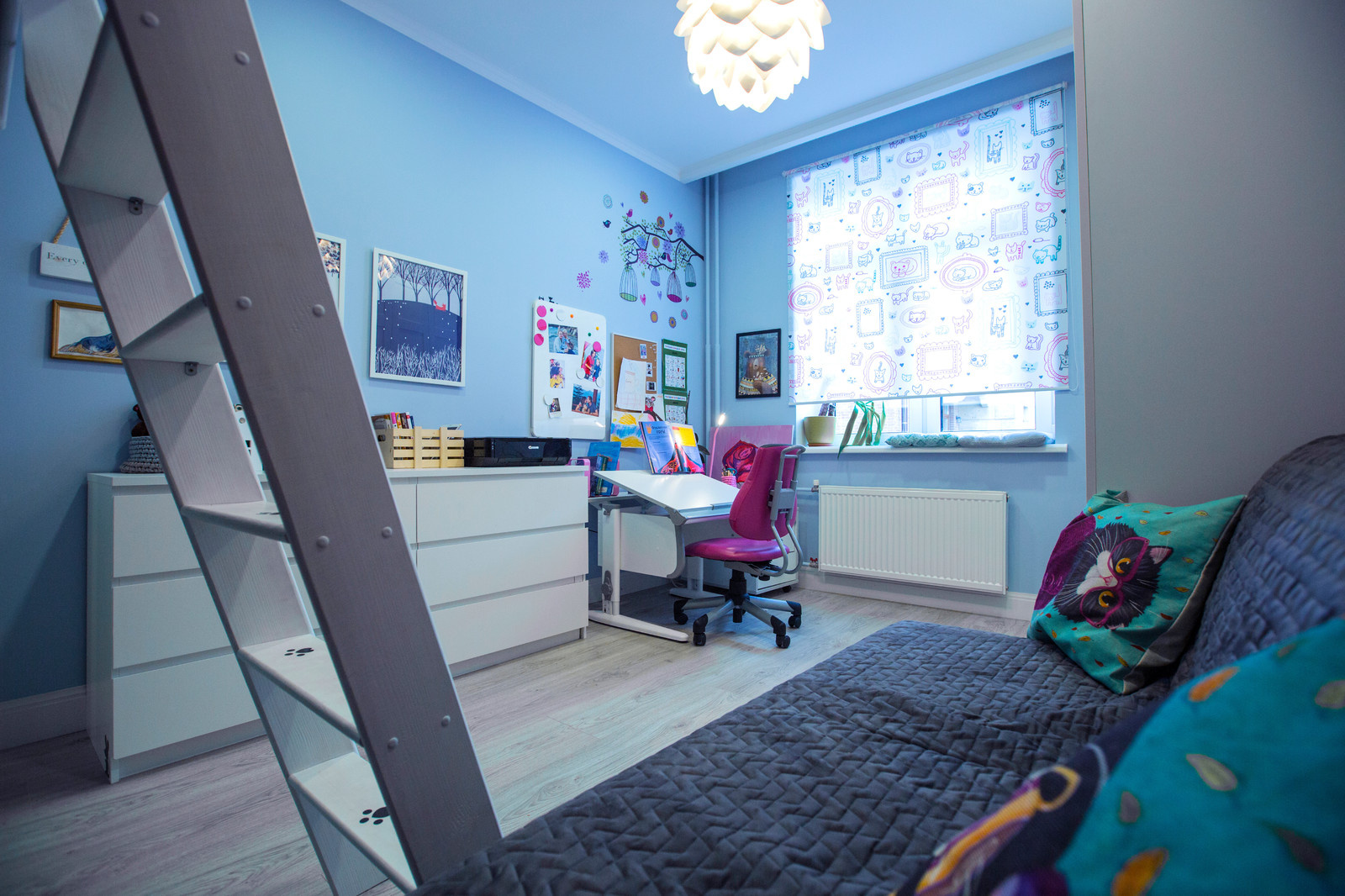 Этюд в бирюзовых тонах