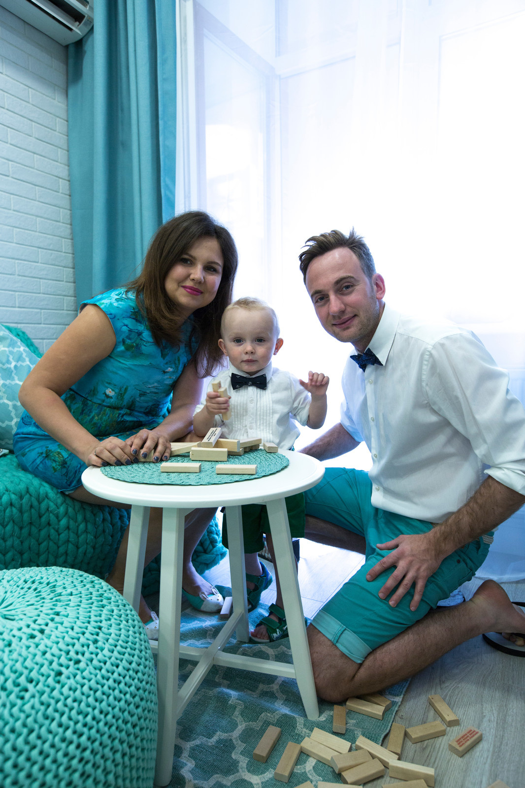 Этюд в бирюзовых тонах