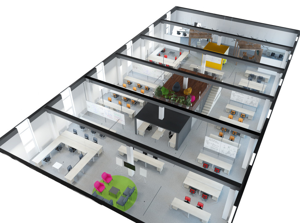 Офис для молодых и творческих.