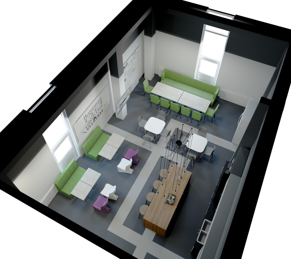 Офис для молодых и творческих.