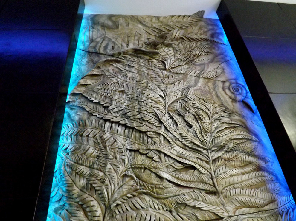 Барельефы в жилом интерьере