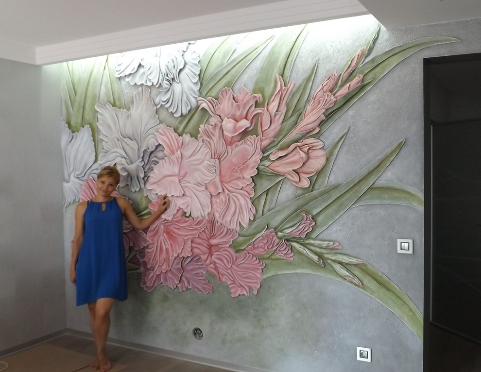 Обложка проекта: Барельефы в жилом интерьере