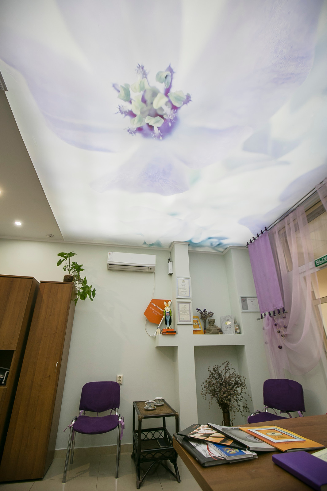 Светопрозрачные потолки из полотен Cerutti ST