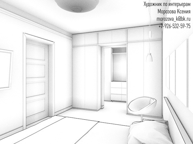 ЭСКИЗ СПАЛЬНИ