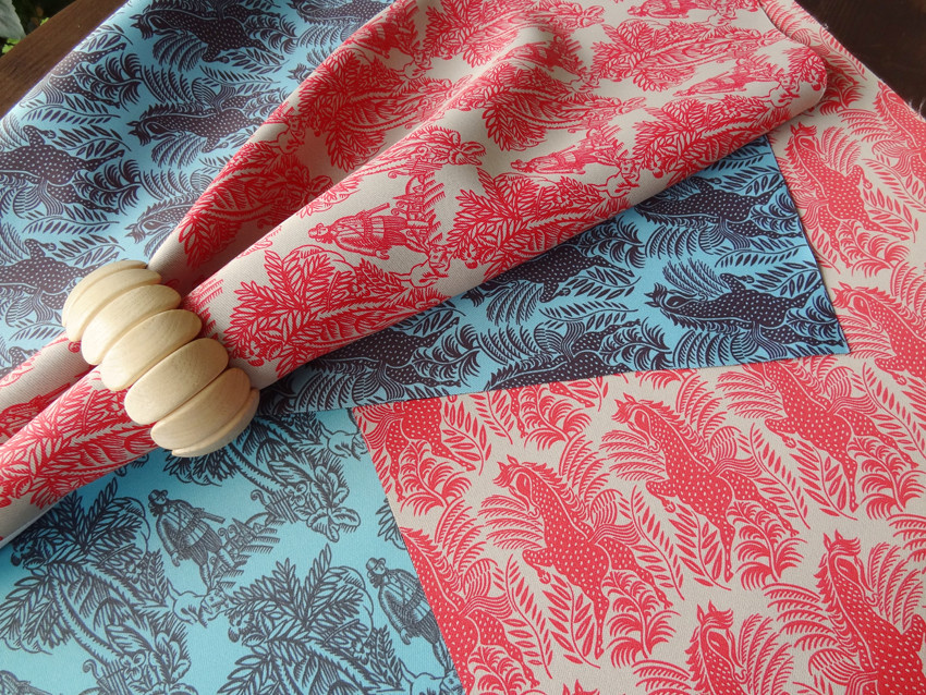 Текстиль «с историей». Архивные принты.