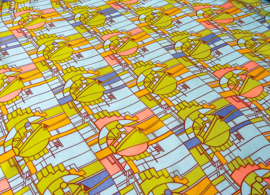 Текстиль «с историей». Архивные принты.