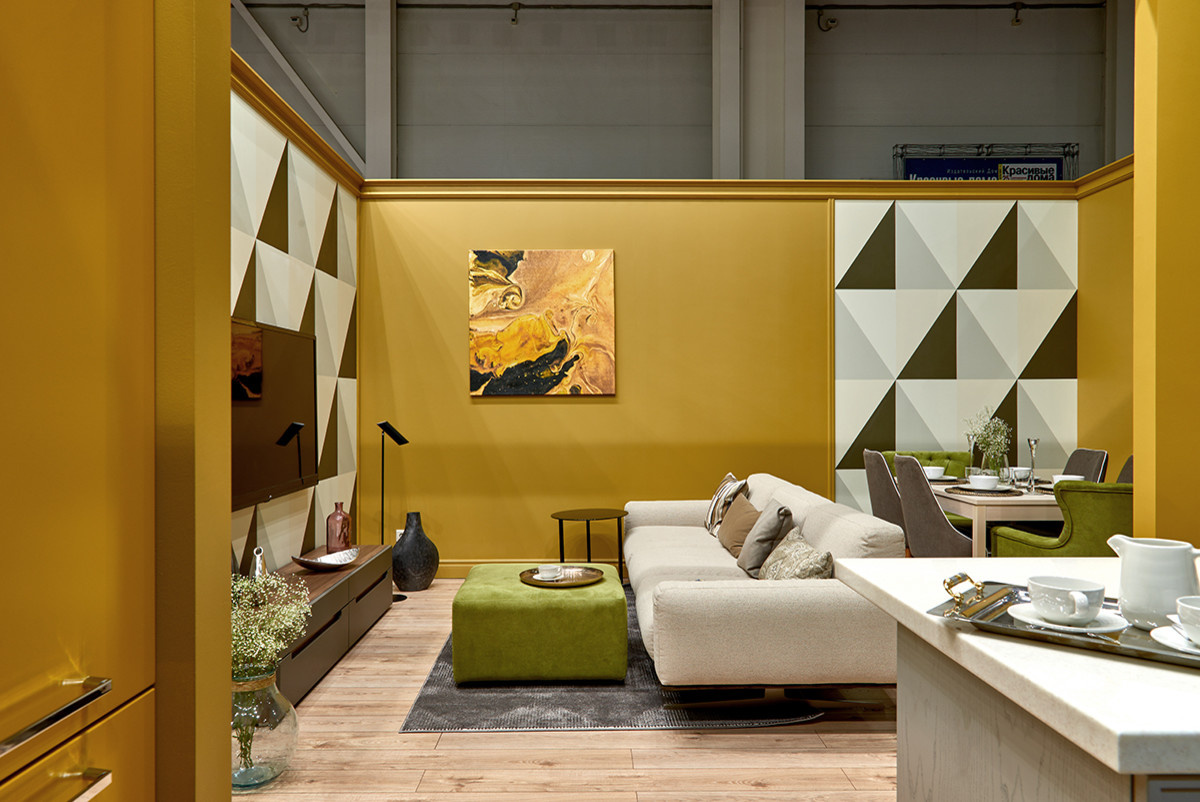 Экспозиция проекта «Реальный интерьер» в рамках выставок MIFS 2017 и BATIMAT RUS