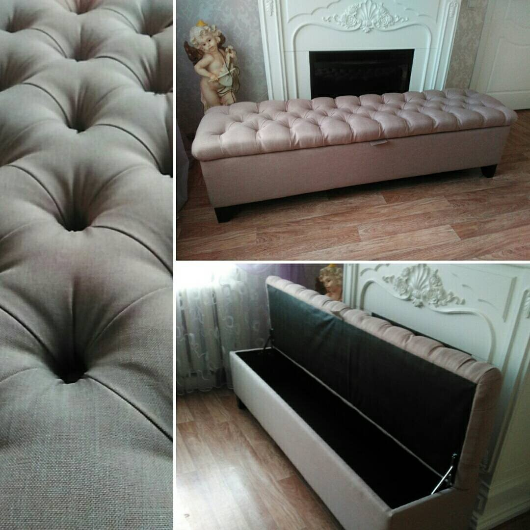 Пуфы и банкетки