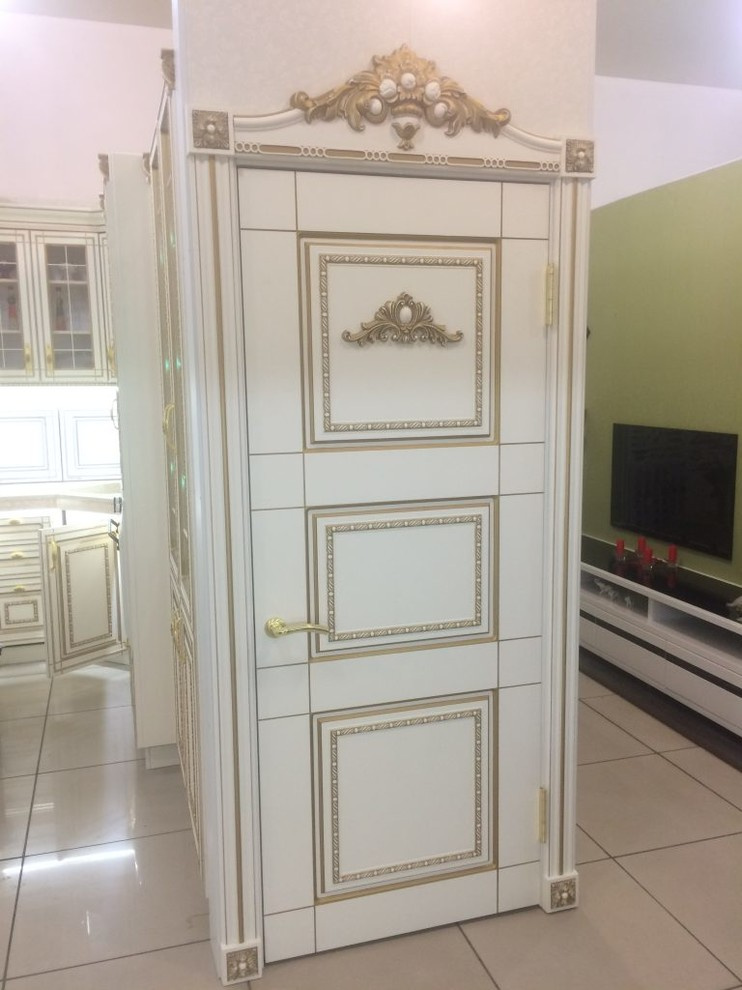 Отделка дверного полотна