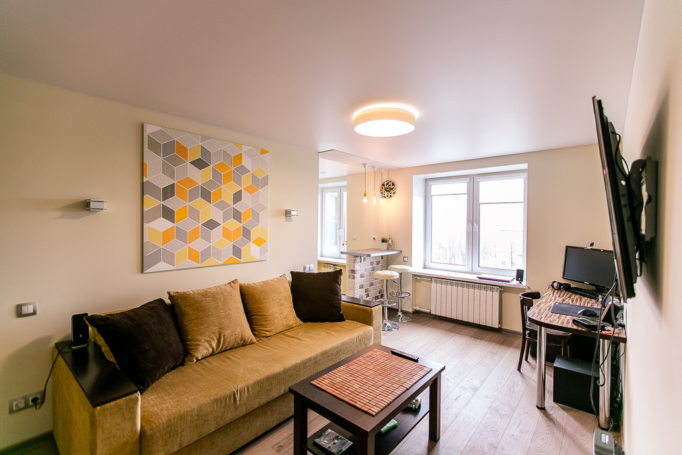 Квартира 55 кв. м. Реализованный проект