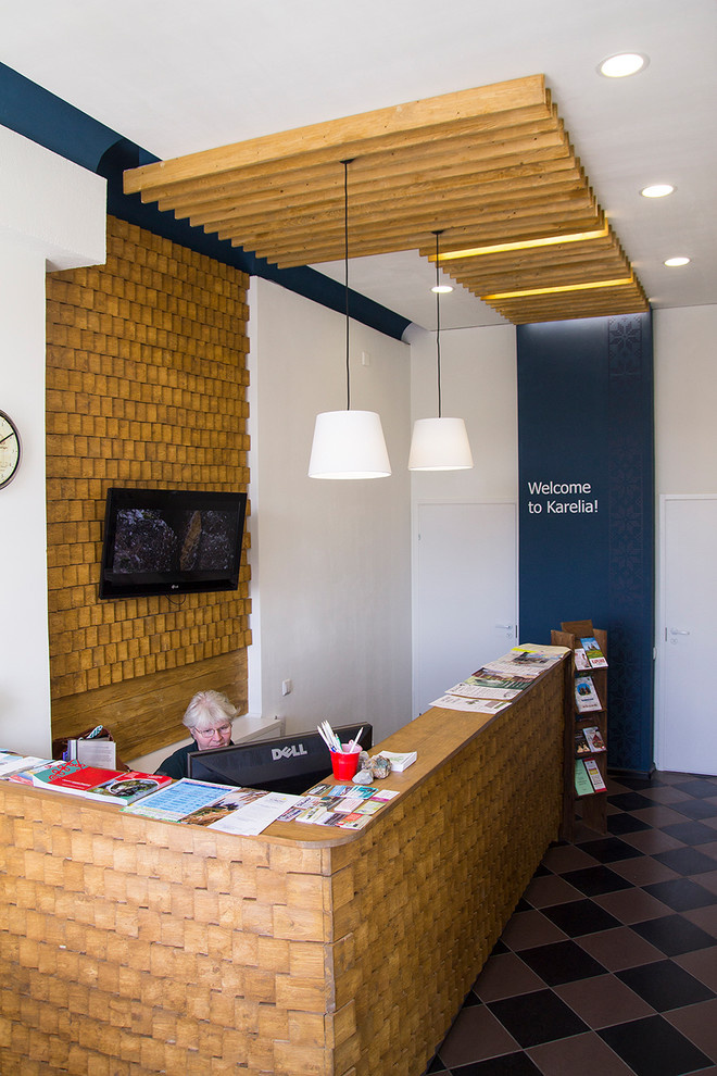 Интерьер информационного туристического центра