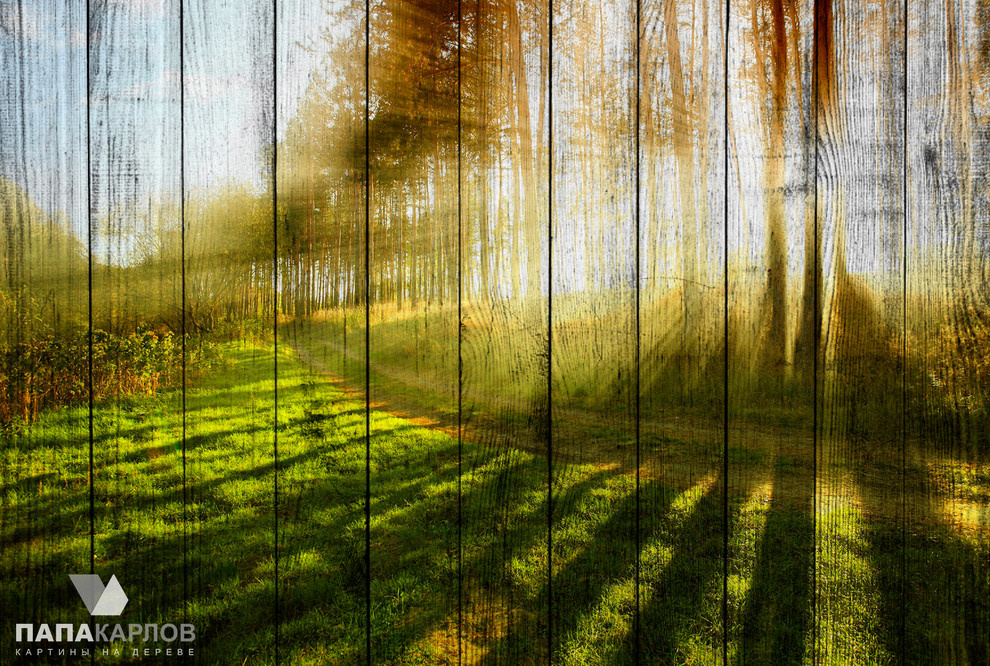 Авторские картины на деревянных досках